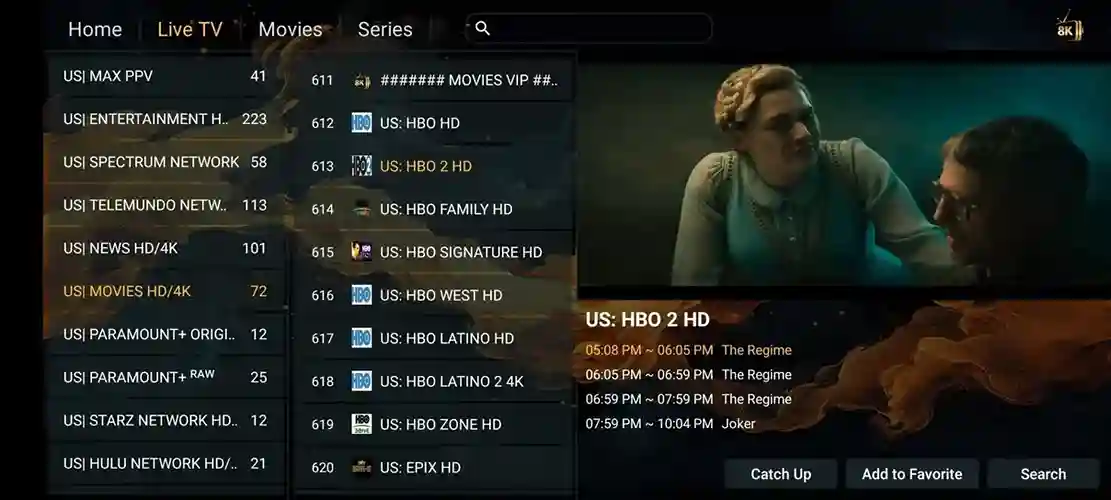 Preview 1 - Tobigo IPTV Premium IPTV Subscription