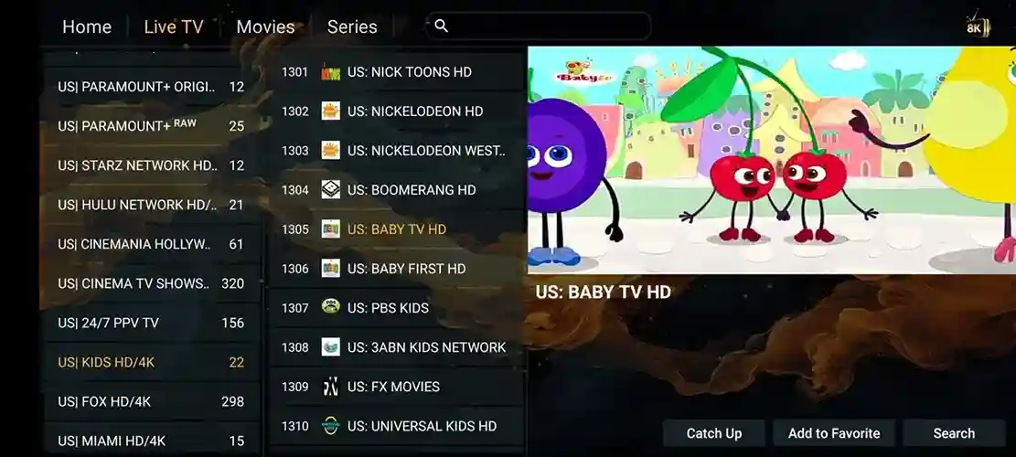 Preview 3 - Tobigo IPTV Premium IPTV Subscription